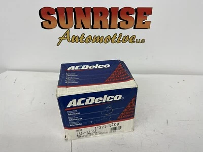 NOS Alternator W/ Pulley  REMAN CS130-D AC DELCO GM OE 321-1409 BRAND NEW! USA - Image 1 of 4