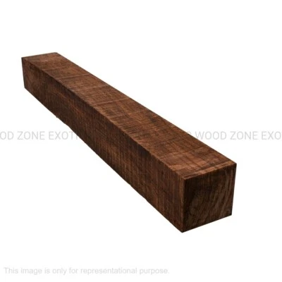 EXOTIC WOOD ZONE Olivewood Turning Wood Blank 1.5x 1.5x 12 Spindle Carving Block Free US Shipping