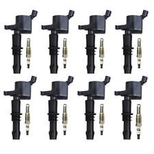8X Ignition Coils + 8X Spark Plugs for FORD F-150 5.4L V8 TRITON 2004-2008 C1541