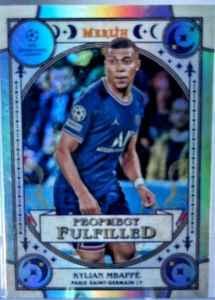 2021-22 Topps Chrome Merlin Kylian Mbappe Prophecy Fulfilled #PF-5 MINT - Picture 1 of 2