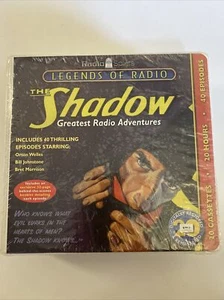 Radio Spirit The Shadow Greatest Radio Adventures Tape Cassette Broadcasts NEW - Picture 1 of 3