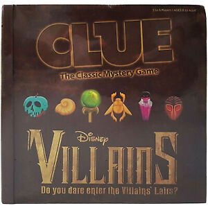 Disney Parks Villains Clue Mystery Board Game Theme Park Edition Cluedo Ursula