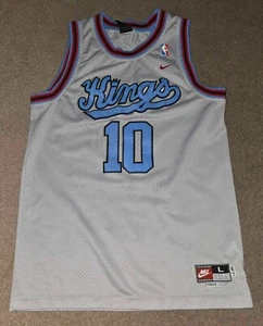 Mike Bibby Sacramento Kings Nike Rewind Swingman Jersey YOUTH Large SEWN - Picture 1 of 7