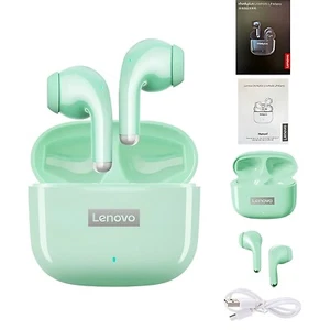 LENOVO LP 40 PRO ZIELONE SŁUCHAWKI BEZPRZEWODOWE WODOODPORNE IPX5 BT 5,1 - Zdjęcie 1 z 8