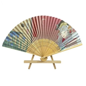 Ventaglio pieghevole Star Wars Celebration Japan 2025 esclusivo fan Padme Ukiyoe raro JP - Foto 1 di 4