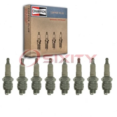 Bujías Champion Copper Plus de 8 piezas para Chrysler Royal Series CT 1933 4,5 L nl Foto 1 de 4