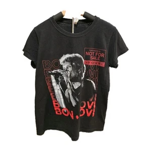 Bon Jovi "This House Is Not For Sale" Tour 2018 Black/Red Women's T-Shirt Large - Picture 1 of 8