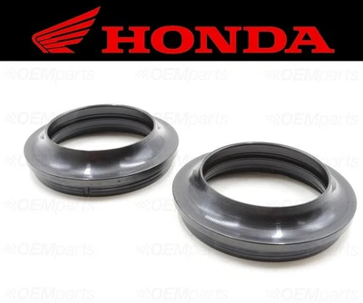 Juego de (2) sellos antipolvo horquilla delantera Honda (ver tabla de montaje) #91254-MM8-003 Foto 1 de 3