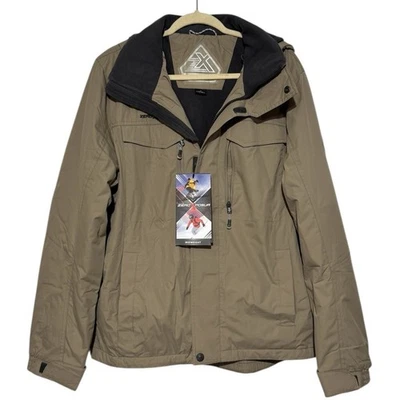 Abrigo Chaqueta de Invierno Zeroxposur Nuevo con Etiquetas para Hombres Talla M Marrón Tostado Exterior Esquí Nieve Trabajo Foto 1 de 4