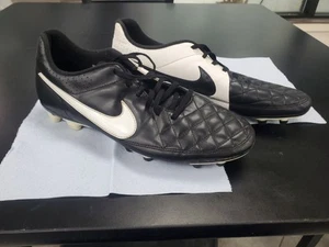 Nike Tiempo Rio SG Soccer Cleats 631287-010 Men's Size 11.5 2013 -USED- - Picture 1 of 14