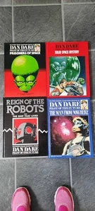 DAN DARE GEBUNDENE BÜCHER COMICS X 4 ALLE 1. AUSGABEN - Bild 1 von 11