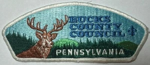 BSA CSP Bucks County Council Pennsylvania S9 WHT Bdr. - Picture 1 of 1