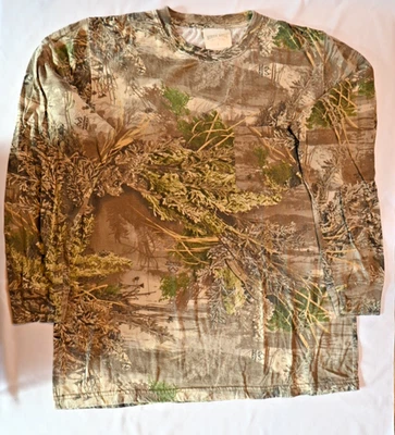 Rustic Ridge RealTree Max-1 Camo T-Shirt, Long Sleeve, Large - Image 1 of 4