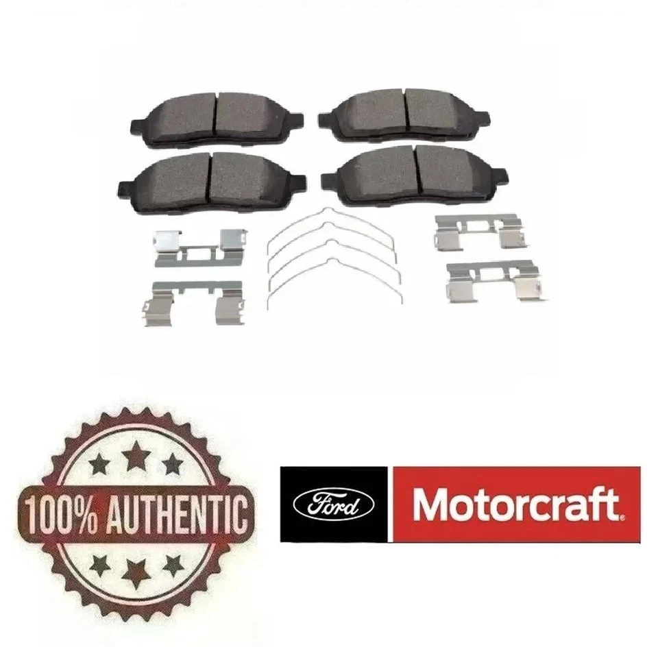 2004-2009 Ford F150 & Mark LT Front Wheel Brake Disc Pads Right & Left OEM NEW - Image 1 of 1