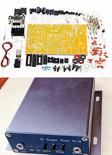 DIY Kit 51 Super RM Rock Mite QRP CW Transceiver HAM Radio Shortwave + Case 