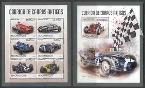 Mozambique 2013  Sports Auto Racing / Old Retro Cars - stamps MNH** SN. - Picture 1 of 1