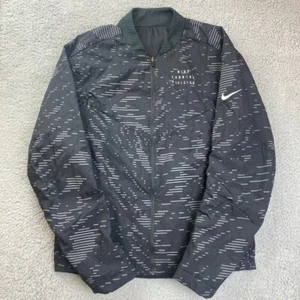 Nike Running Division Therma Fit Repel Reversible Bomber Jacket DM4626-010 Men S - Picture 1 of 10