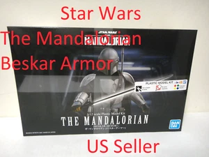 Bandai Hobby Star Wars The Mandalorian Beskar Armor 1/12 Scale Model Kit SEALED - Picture 1 of 4