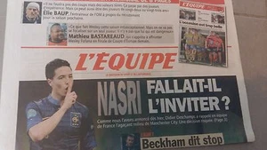 L'Equipe N º 21489 17 Mai 2013 Nasri / Beckham / Rugby / Par / Deportivos A - Imagen 1 de 1