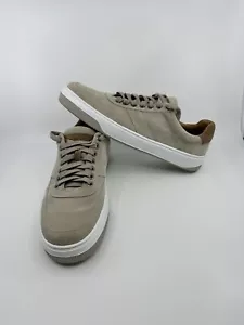 Peter Millar Vantage Suede Sneakers Casual Shoes Tan MS23XF51 Men's Size 9 - Picture 1 of 5
