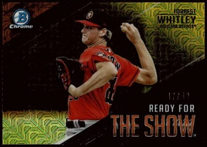 2019 Bowman Forrest Whitley Houston Astros Mojo Refractor /50 - Foto 1 di 2