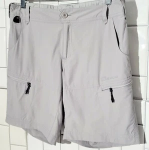 CABELA’S GUIDE WEAR Mens Nylon Cargo Shorts Color Light Gray Size M waist 32i - Picture 1 of 9