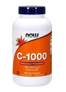 NOW FOODS C-1000 CON 100 MG BIOFLAVONOIDES 250 CÁPSULAS - Imagen 1 de 1