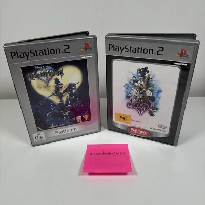 Kindom Hearts 1 & 2 Bundle | PlayStation 2 Platinum | PAL | Good Condition - Image 1 of 4
