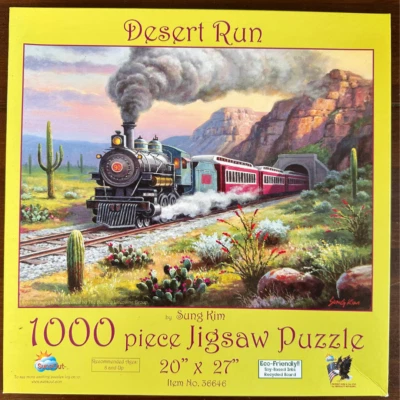 Desert Run 1000 Piece Jigsaw Puzzle Sung Kim by SunsOut - Image 1 of 3