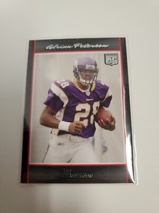 2007 Bowman #126 Adrian Peterson Rookie Card