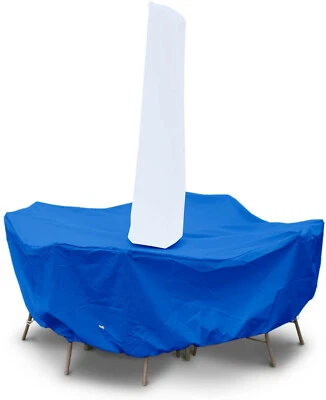 KoverRoos Weathermax 01251 72-Inch Round Dining Set Cover with Umbrella Hole, 10 - Image 1 of 4