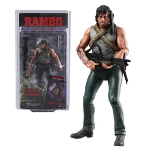 First Blood John J Rambo Movable Assemble Action Figure PVC Model Figurine Toy - Picture 1 of 1