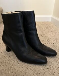 Bally Women’s Black Boots Vonda Size 6.5 M Mid Calf