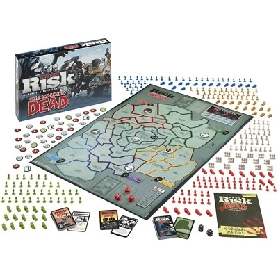 Winning Moves Risk The Walking Dead Survival Edition Gioco da tavolo Ed. Inglese - Immagine 1 di 4
