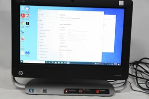 HP TouchSmart 320-1010a 20" Touchscreen AMD/4GB/1TB All-In-One Desktop Computer - Picture 1 of 19