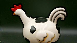 KÜCHE HUHN FIGUR DEKO HUHN STATUE WOHNDEKO GROSS FUNKY - Bild 1 von 9
