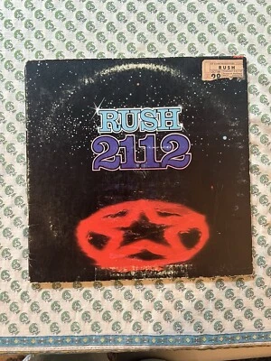 RARE - Rush - 2112 - Mercury - SRM11079A - Seattle Ticket Stub and Articles - Image 1 of 4