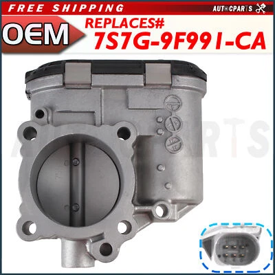 Carrocería del acelerador Ford Fiesta 2013 7S7G-9F991-CA 1,6 L 2011 2014 2015 2016 OEM Foto 1 de 4