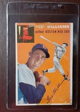 1954 Topps Ted Williams Baseball Card #1