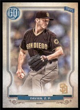 2020 Gypsy Queen Base #283 Zach Davies  - San Diego Padres