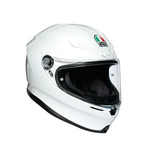 Casco Integrale AGV K6 Solid Max Pinlock Moto Sport Touring Fibra Carboaramidica - Foto 1 di 7