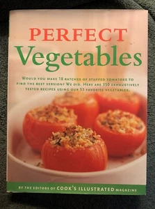 PERFECT VEGETABLES Cookbook from Cooks Illustrated America's Test Kitchen HB/DJ - Bild 1 von 3