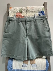 Anne Klein grüne Chino Shorts Damengröße 12 – neu mit Etikett - Bild 1 von 6