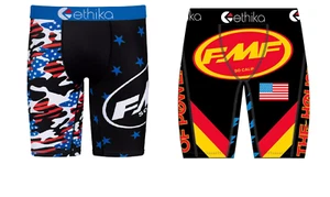 2-PACK Ethika The Staple Underwear Boxer Briefs FMF Men's MEDIUM MD M - Picture 1 of 2