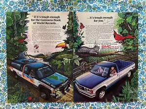 Pubblicità pick up GMC Sierra stampa 1988 vintage - Foto 1 di 9