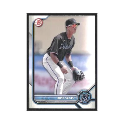 2022 Bowman Prospects Jose Salas Marlins #BP-30 - Image 1 of 3