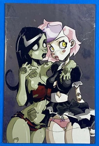 DOLLFACE #1 (ACTION LAB 2017) POP CULTURE CON VIRGIN VARIANT | ZOMBIE TRAMP - Picture 1 of 12