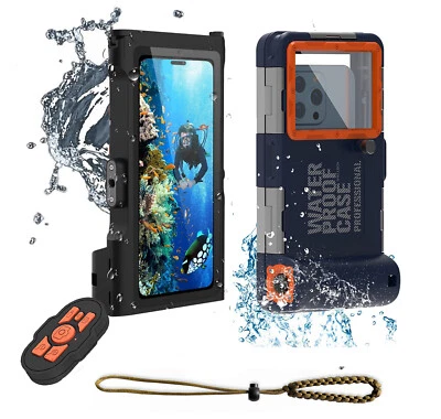 Funda impermeable de buceo submarino para iPhone 14 Pro Max 13 12 11 Samsung Foto 1 de 4