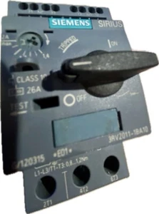Siemens 26A Leistungsschalter (3RV2011-1BA10) Motorschutzschalter - Bild 1 von 2