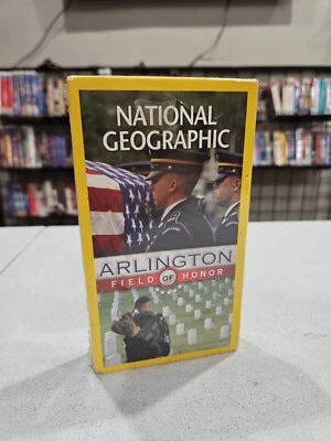 National Geographic: Arlington: Field of Honor - VHS Tape. New, Sealed - Image 1 of 2